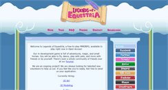 Desktop Screenshot of legendsofequestria.com